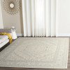Tapete Adira Vintage Pátina en Marfil con Gris
