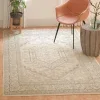 Tapete Adira Vintage Pátina en Marfil con Gris