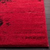 Tapete Adira Desgastado Vintage en Rojo