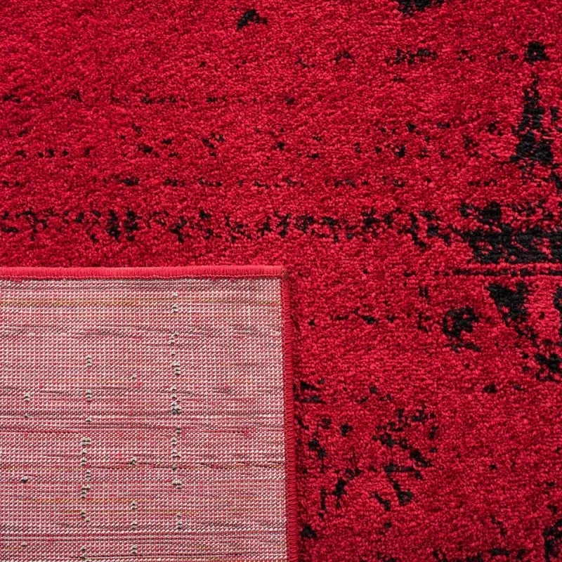 Tapete Adira Vintage Pátina en Rojo con Negro