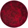 Tapete Adira Vintage Pátina en Rojo con Negro