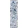 Tapete Astoria Abstracto en Azul Claro con Gris