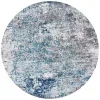 Tapete Astoria Abstracto en Azul Claro con Gris