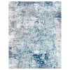 Tapete Astoria Abstracto en Azul Claro con Gris