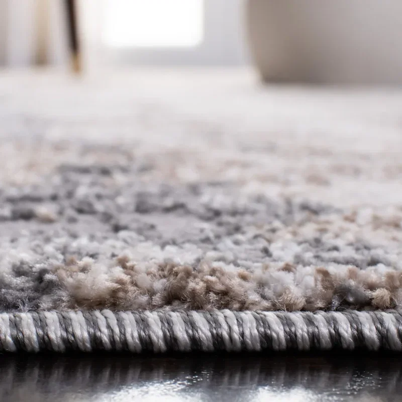 Tapete Astoria de Manchas Nebulosas en Marfil con Gris