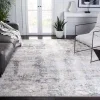 Tapete Astoria de Manchas Nebulosas en Marfil con Gris