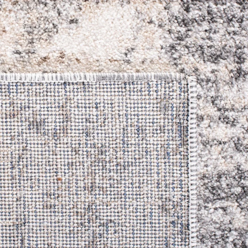Tapete Astoria de Manchas Nebulosas en Marfil con Gris