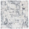 Tapete Astoria de Textura Desgastada en Marfil con Gris