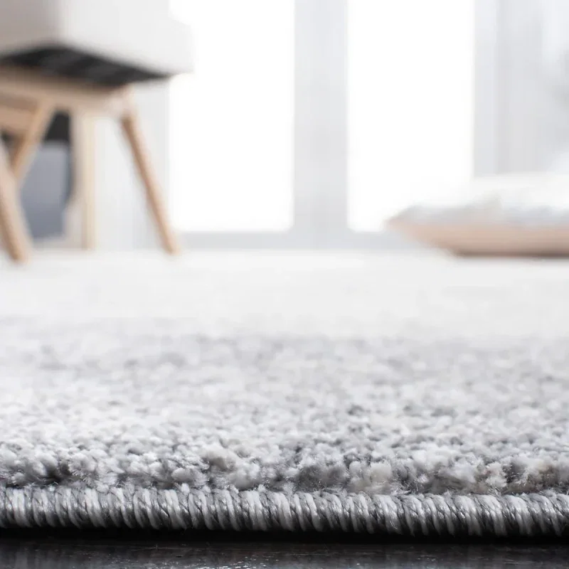 Tapete Astoria de Textura Desgastada en Marfil con Gris