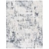 Tapete Astoria de Textura Desgastada en Marfil con Gris