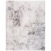 Tapete Astoria de Textura Erosionada en Marfil con Gris