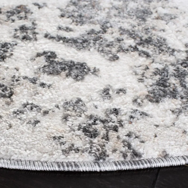 Tapete Astoria Vintage en Gris con Marfil