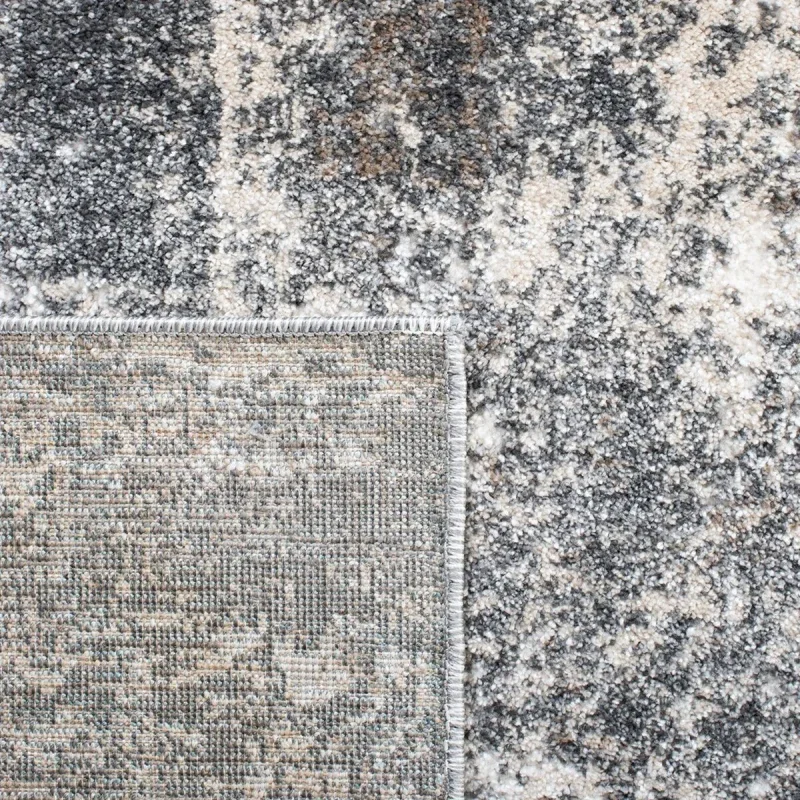 Tapete Astoria Vintage en Gris con Marfil