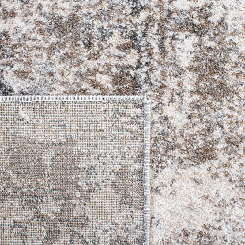 Tapete Astoria Vintage en Marfil con Gris