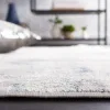 Tapete Bahia de Brochazos Difuminados en Azul con Gris, detalle 2