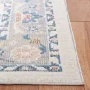 Tapete Bahia Medallón en Beige con Azul