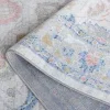 Tapete Bahia Medallón en Beige con Azul