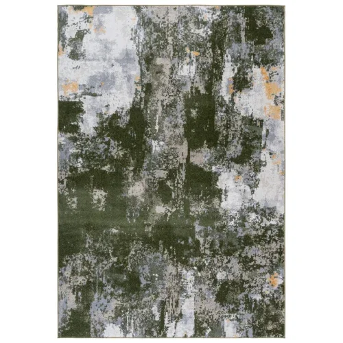 Tapete Bahia Vintage en Verde con Gris