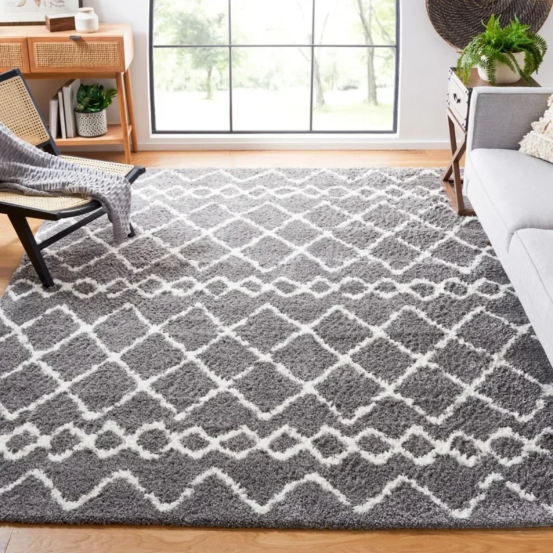 Tapete Bavaria Bohemio en Gris con Marfil