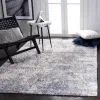 Tapete Bavaria Diseño en Marfil con Azul