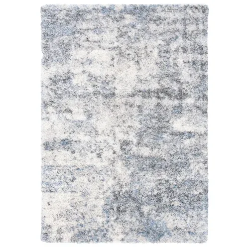 Tapete Bavaria Diseño en Marfil con Gris