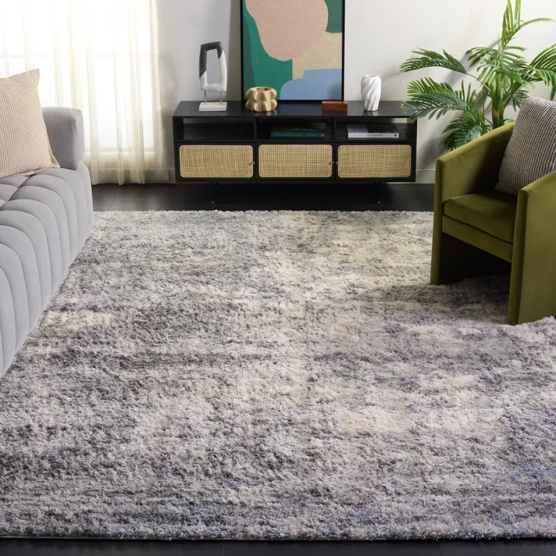 Tapete Bavaria Diseño en Marfil con Gris