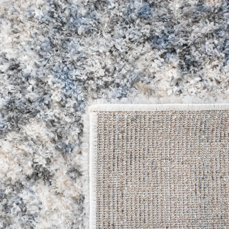 Tapete Bavaria Diseño en Marfil con Gris