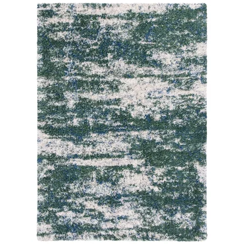 Tapete Bavaria Diseño en Verde con Beige