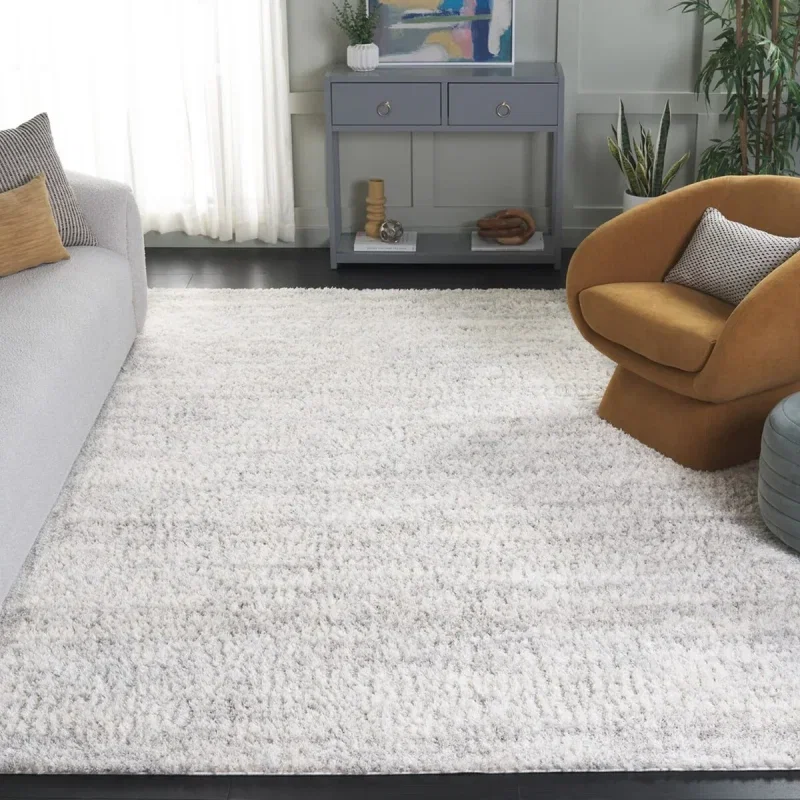 Tapete Bavaria Moderno en Marfil con Gris