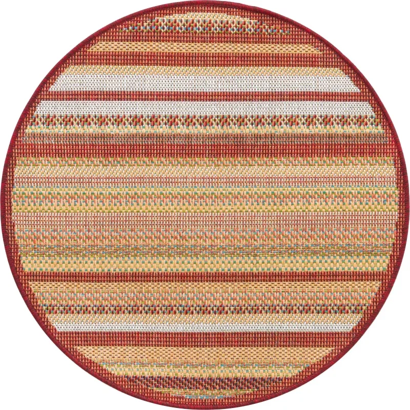 cabos rayas en rojo
