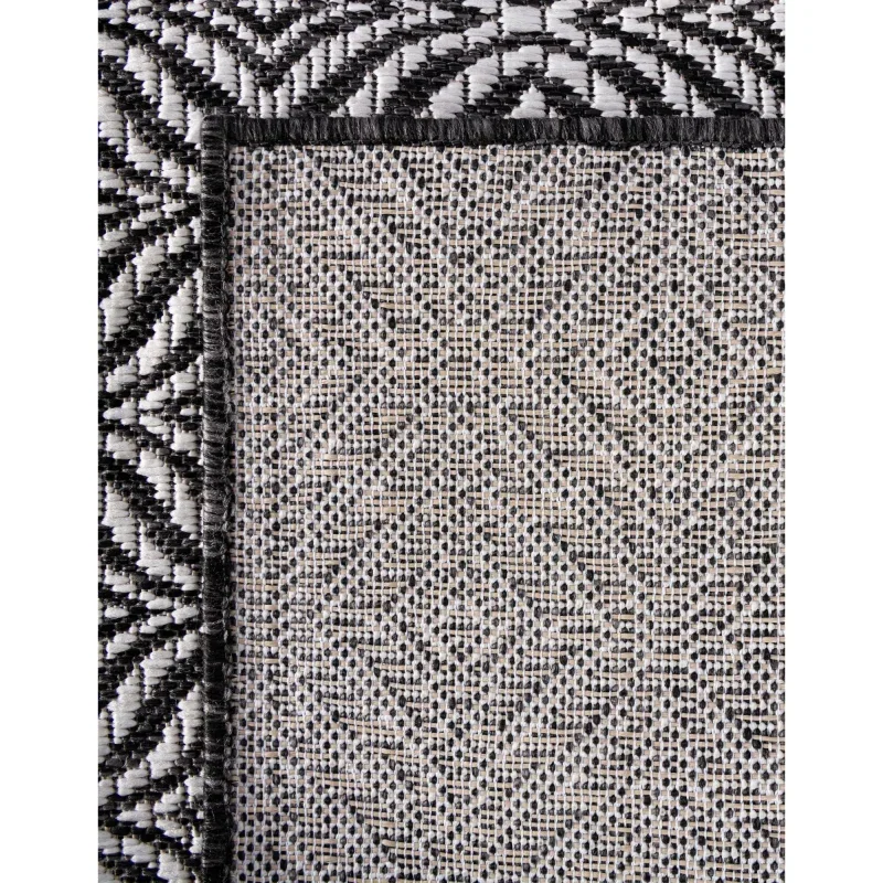 celosia exterior geometrico en gris carbon