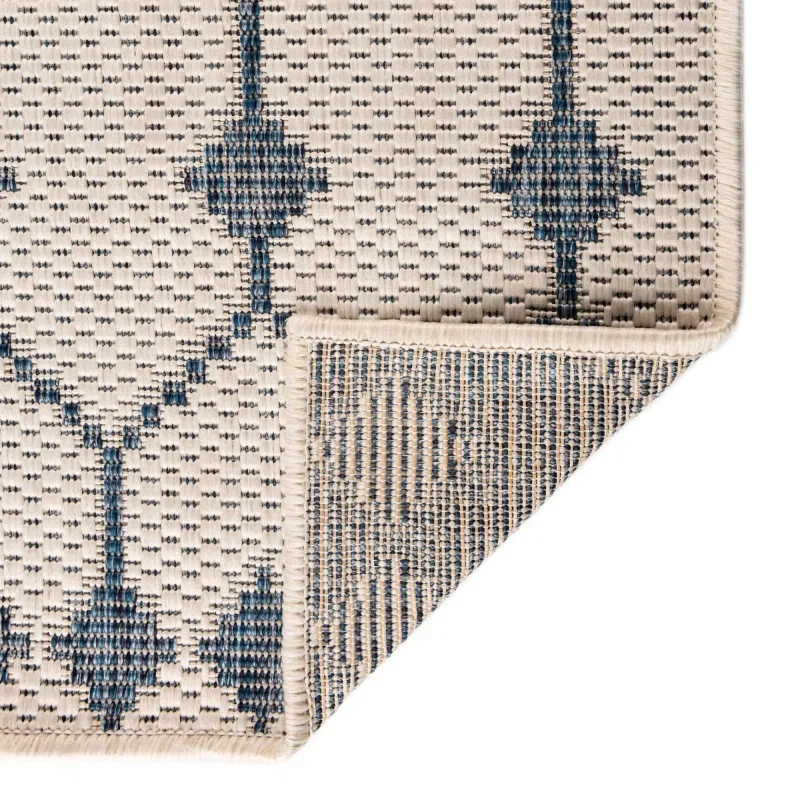 celosia exterior geometrico en marfil