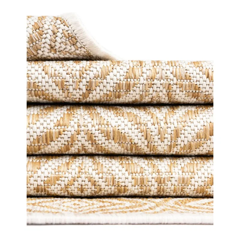 celosia exterior geometrico en taupe