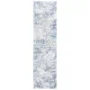 Tapete Emilia Abstracto en Azul con Gris