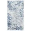 Tapete Emilia Abstracto en Azul con Gris