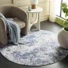 Tapete Emilia Abstracto en Azul con Gris