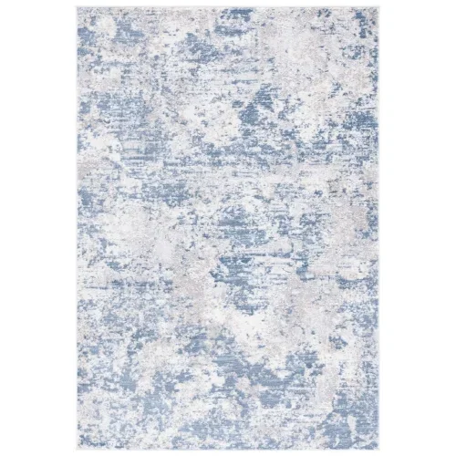 Tapete Emilia Abstracto en Azul con Gris