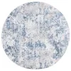 Tapete Emilia Abstracto en Azul con Gris