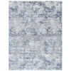 Tapete Emilia Abstracto en Azul con Gris
