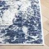 Tapete Emilia Abstracto en Marfil con Azul