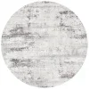 Tapete Emilia Abstracto en Marfil con Gris