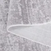 Tapete Emilia de Textura Desgastada en Marfil con Gris