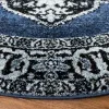Tapete Ensamble Vintage Medallón en Azul con Gris