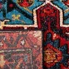 Tapete Ensamble Vintage Medallón en Rojo con Azul Claro