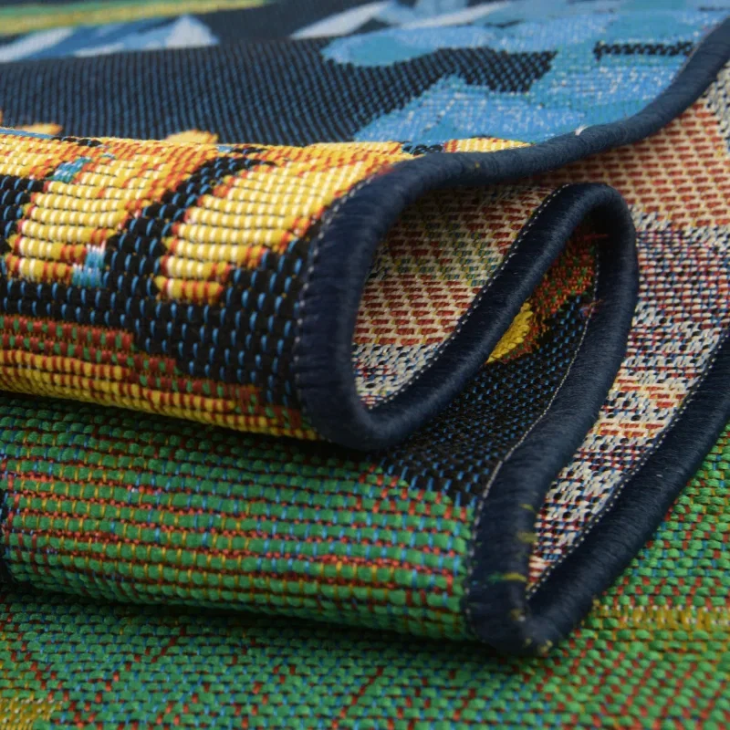 Tapete Exterior Botánico Jungla en Multicolor