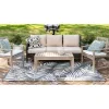 exterior botanico palmas en gris carbon