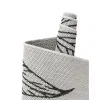 exterior botanico tallos en gris y marfil