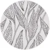 exterior botanico tallos en gris y marfil