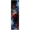 Tapete Galaxia Abstracto en Morado con Multicolor