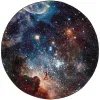 Tapete Galaxia Abstracto en Morado con Multicolor
